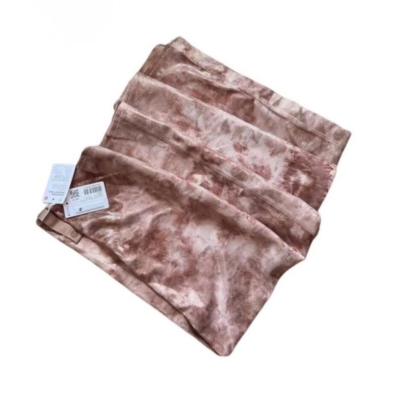 Lululemon Customizable Snap Scarf Shine Rose Gold Nulu Fabric |Rare Retired - Picture 5 of 6